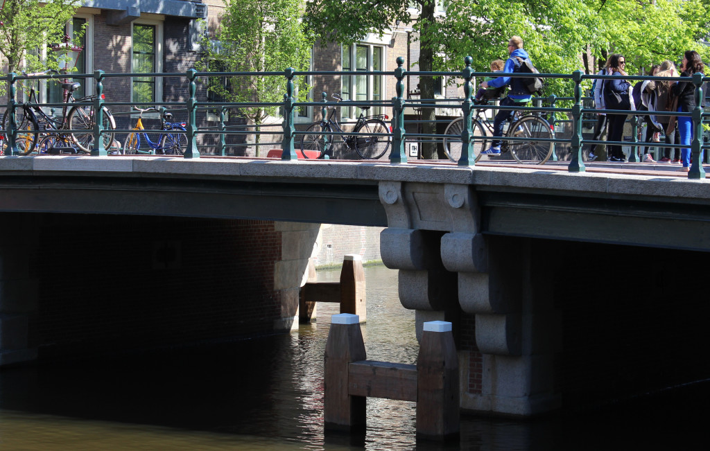 Bridge 5, pier detail Amsterdam