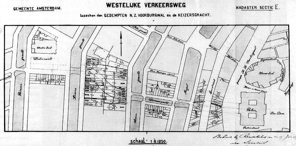 106-Bridges-of-Amsterdam-Raadhuisstraat-Blueprint